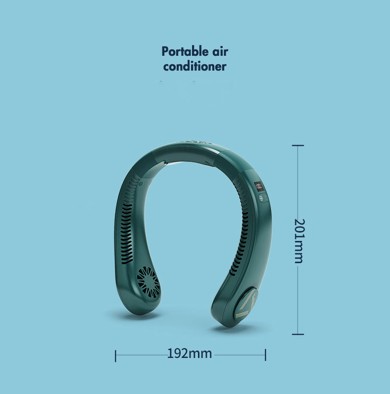 Hanging Neck Fan Lazy Cooling Air Conditioning Fan USB Charging